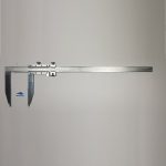 CALIBRO NONIO AVVITATO 500 MM BECCHI 150 MM LETTURA 0,02 CON VITE MICROMETRICA