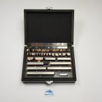 CONFEZIONE BLOCCHETTI DI RISCONTRO IN ACCIAIO TEMPRATO 47PZ GR 0